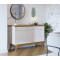 Aparador Buffet Classic 3 Portas - Off White/Nature