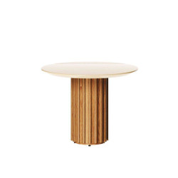 Mesa de Centro e Lateral Living - Off White
