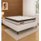 Base Cama Box Casal Courino - Branco + Colchão Ibiza Casal 33x188x138cm
