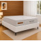 Base Cama Box Casal Courino - Branco + Colchão Bellagio Casal 32x188x138cm