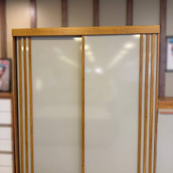 Guarda Roupa Solteiro Athena Acp 2 Portas c/ 3 Gavetas - Cinamomo/Off White