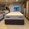 Colchão Londres Casal 30x188x138cm + Base Baú Carioca Casal Courino - Marrom