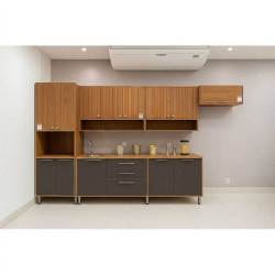 Cozinha Divina c/ 6 Peças - Cinamomo/Titanium