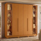 Guarda Roupa Casal Napoli c/ 6 Portas 4 Gavetas - Cinamomo 