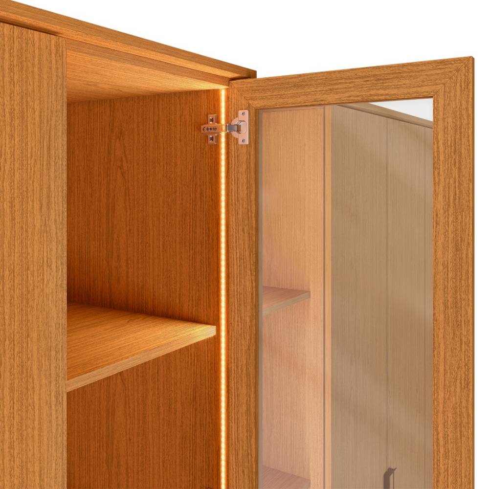 Guarda Roupa Casal Napoli c/ 6 Portas 4 Gavetas - Cinamomo 