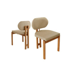 Cadeira Mavie  - Linho Palha