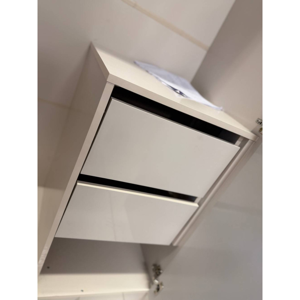 Guarda Roupa Casal Napoli c/ 6 Portas 4 Gavetas - Off White