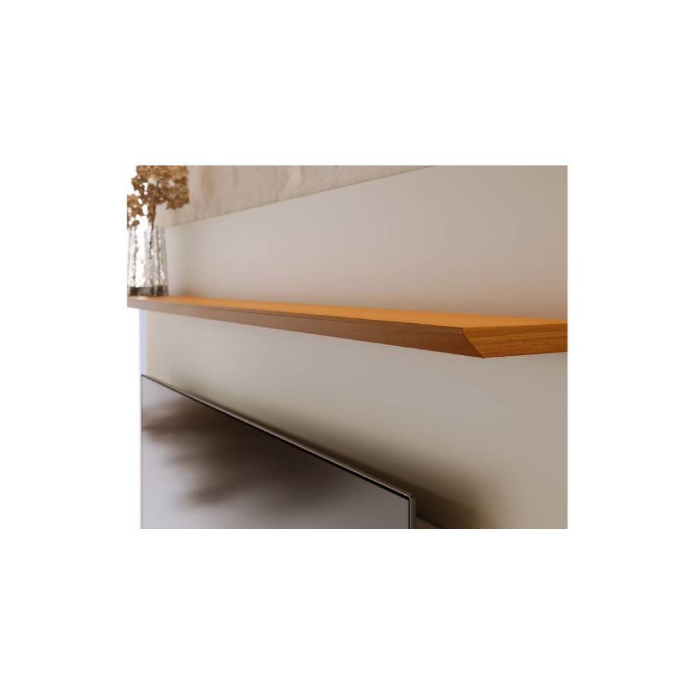 Painel Tahiti para Tvs até 65″ – Off White/Naturale