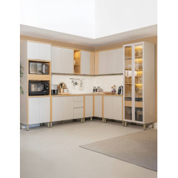 Cozinha Completa  Allure - Jequitiba/Gris Fosco