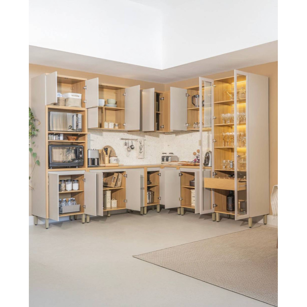 Cozinha Completa  Allure - Jequitiba/Gris Fosco