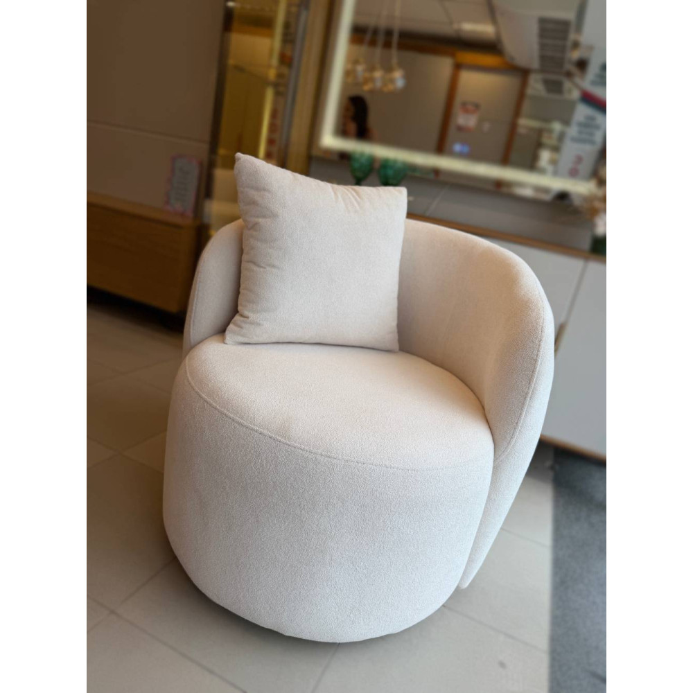 Poltrona Giratória  316 -  Boucle Croacia