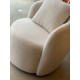 Poltrona Giratória  316 -  Boucle Croacia