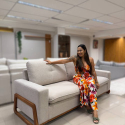 Sofá 930 3 Lugares - Linho Petropolis 