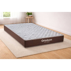 Colchão Casal Ortobom Fit D33 – 1,88x138x14 – Marrom