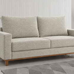 Sofá Living Italia 1,80 Viero Linho - Juta