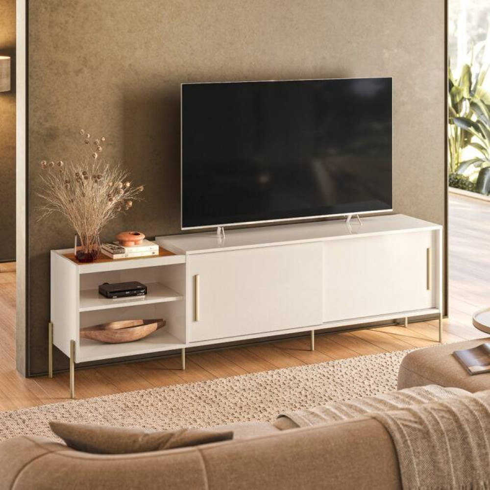 Rack Bancada Mare - Cinamomo/Off White 