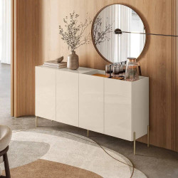 Buffet Cais 4 Portas - Cinamomo/ Off White 