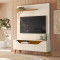 Estante Home Polo para TVs de até 55" - Cinamomo/Off White 
