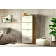 Sapateira Carol 4 portas - Nature/Off White