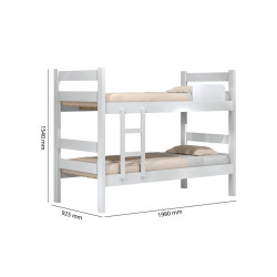 Cama Beliche Prisma - Branco 