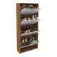Sapateira Carol 4 portas - Nature/Off White