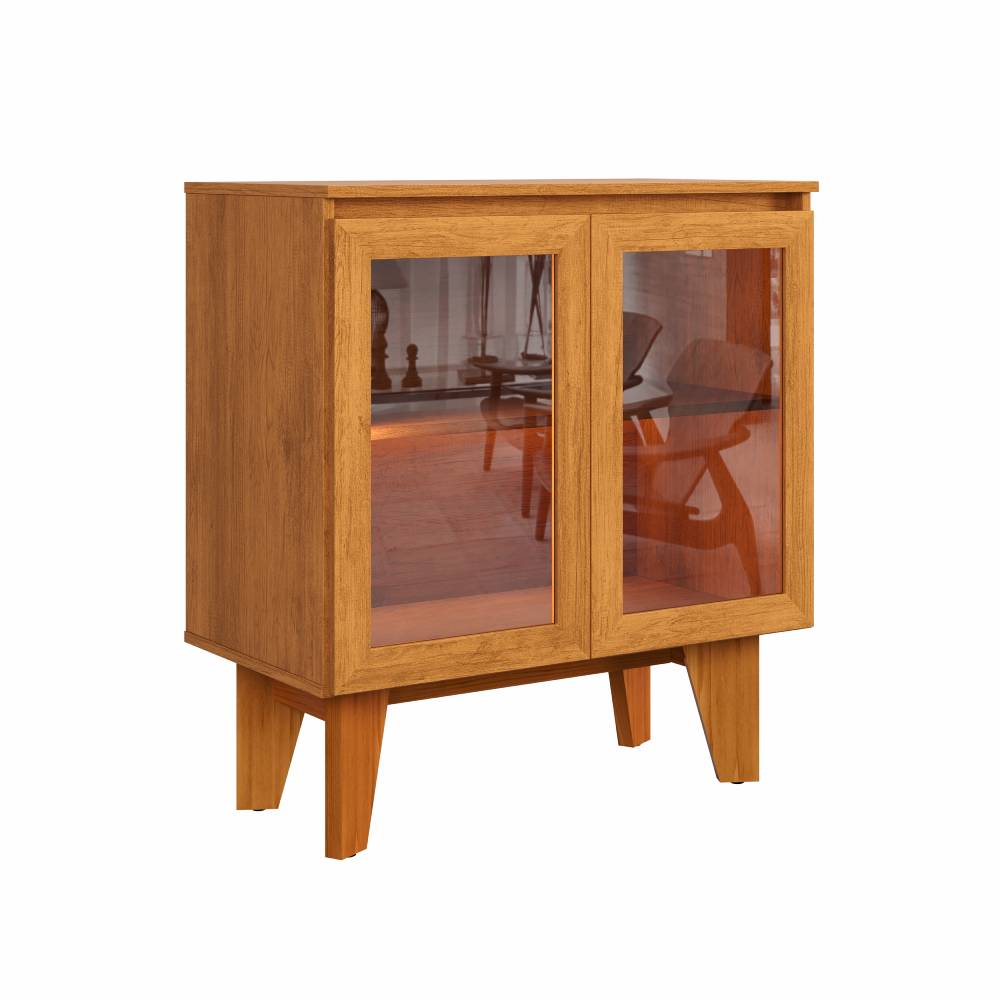Aparador Buffet Krypton c/ Led 2 Portas - Nature