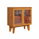 Aparador Buffet Krypton c/ Led 2 Portas - Nature