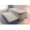 Cama Box Baú Sublime com Auxiliar - Bege