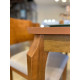 Mesa de Jantar Alegra Canto Copo 1,20 X 0,80 C/ 4 Cadeiras Jade - Linho Bege 