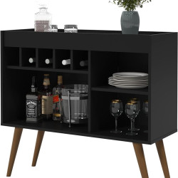 Aparador Buffet New Odin - Preto Aparador Buffet New Odin - Preto