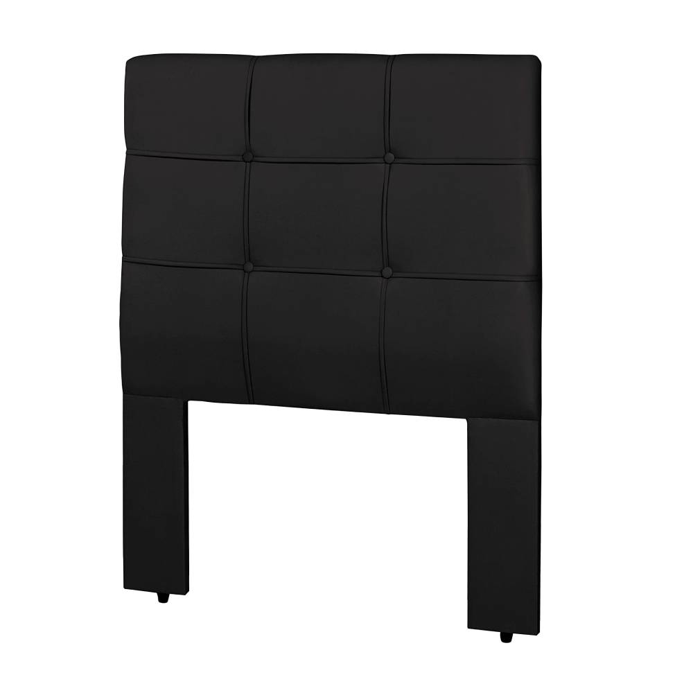 Cabeceira Cama Box Solteiro 0,90 Eslovênia - Preto