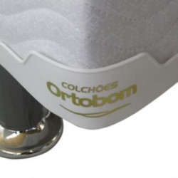 Box Bipartido Light Queen 158X198X24 – Ortobom - Branco
