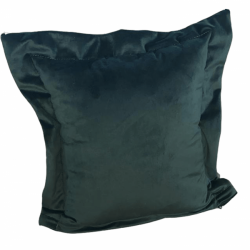 Almofada Sonho Veludo com Ziper - Cinza