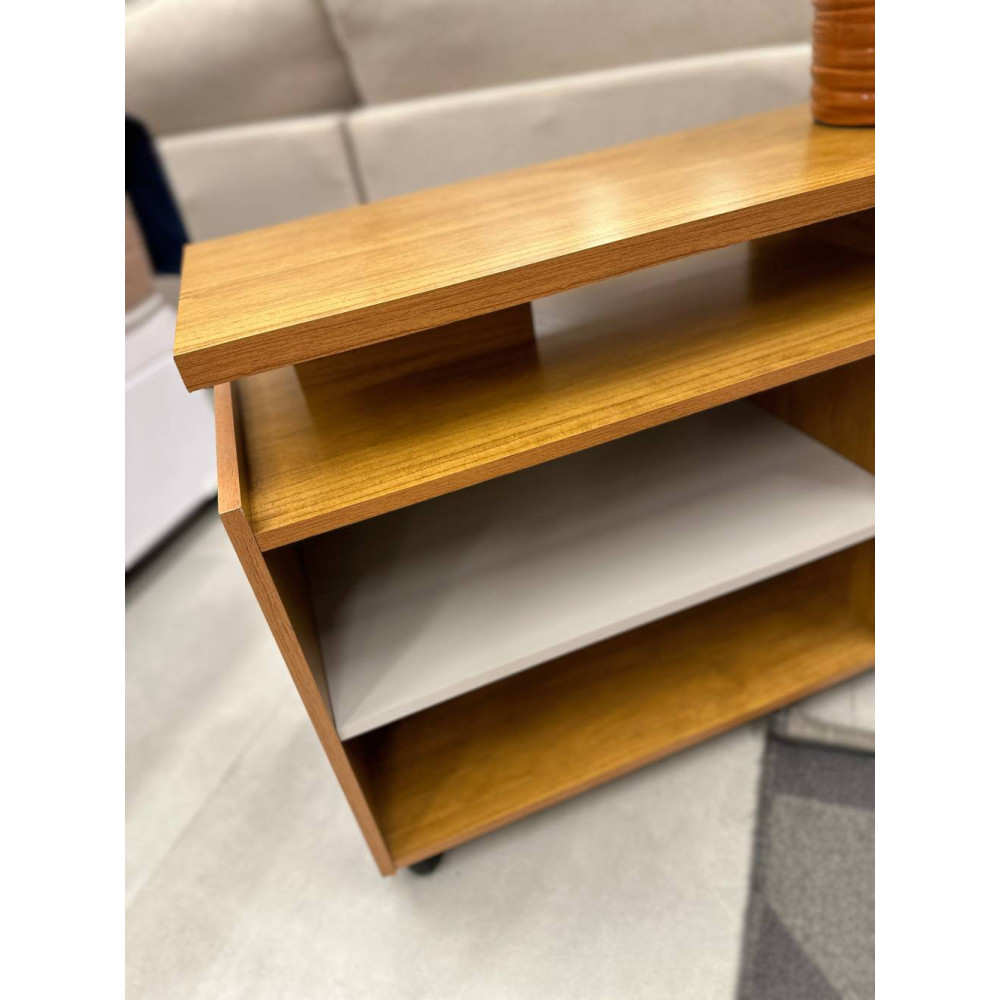Rack Ilustre para TV até 55'' - Cinamomo/Off White