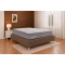 Colchão Ortobom Exclusive Sleep Casal Molas Ensacadas 138x188x32cm + Base Cama Box Casal Courino - Marrom