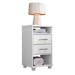 Mesa de Cabeceira Valente - Branco 