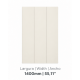 Painel Liso Plus 1.4 Ipanema - Off White