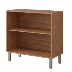 Balcão Divina 2 Portas 80cm - Cinamomo/Titanium