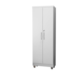 Armário Multiuso Isabela 02 Portas c/ Chave - Branco  Armário Multiuso Isabela 02 Portas c/ Chave - Branco