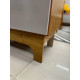 Aparador Buffet Delicia c/ 4 Portas - Cinamomo/Off White 