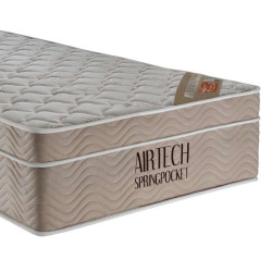 Colchão Ortobom Airtech Spring Pocket Solteiro 88x188x30 Colchão Ortobom Airtech Spring Pocket Solteiro 88x188x30
