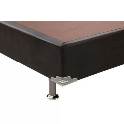 Base Solteiro Courino 88x188x30 - Ortobom - Preto
