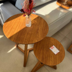 Conjunto de Mesa Mezanino Lateral Classic - Nature 