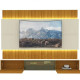 Home Soberano Reflecta 260cm c/ Led  para Tv até 85 " -  Naturale/Off White