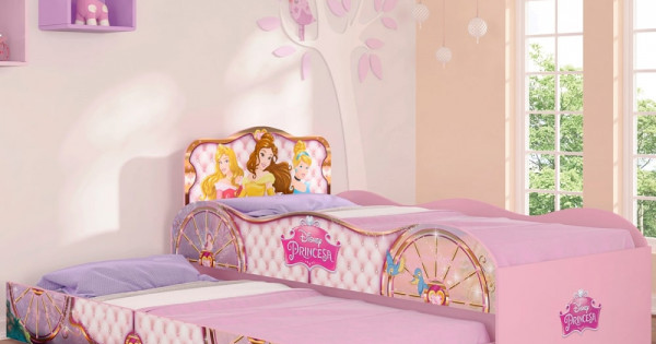 Vendo Bicama das Princesas Disney 360 reais - Móveis - Zona 07