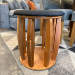 Puff Decorativo Paris - Linho Preto