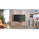 Rack Frescor para TV até 65'' - Cinamomo/Off White