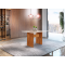 Mesa de Jantar Dakota 120×80 - Ipê / Off White