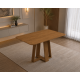 Mesa de Jantar Rubi 120x80cm S/ Vidro - Cinamomo