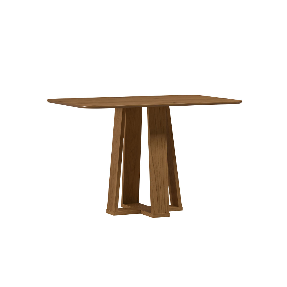 Mesa de Jantar Rubi 120x80cm S/ Vidro - Cinamomo